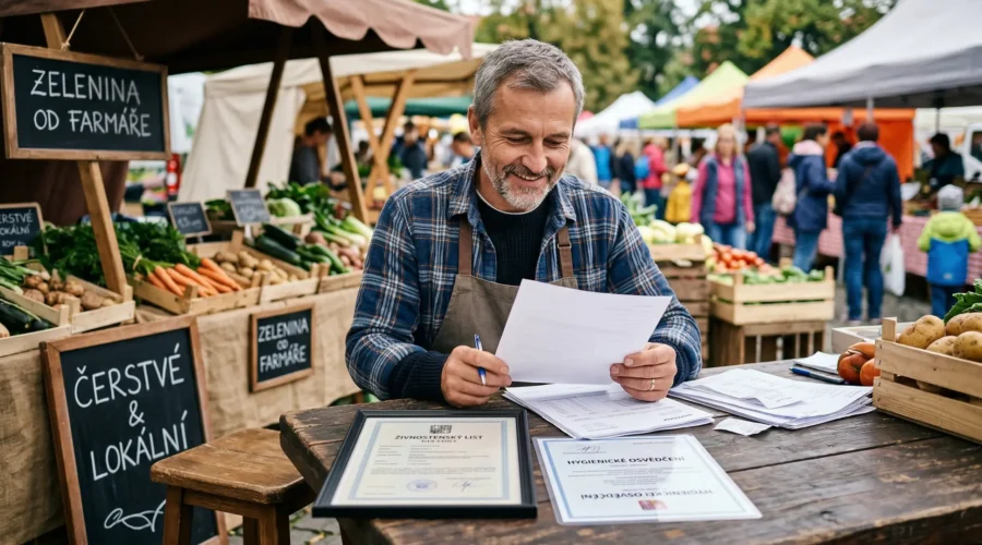 Legislativa pro prodejce na trzích – co musíte vědět, než rozložíte stánek