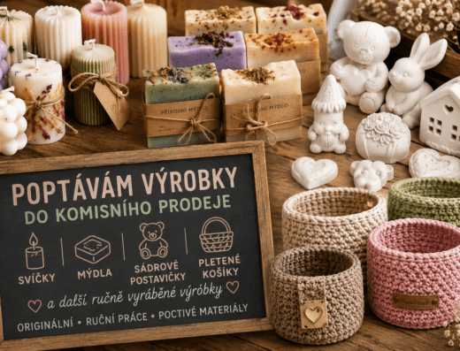 Poptávka výrobků do komisního prodeje